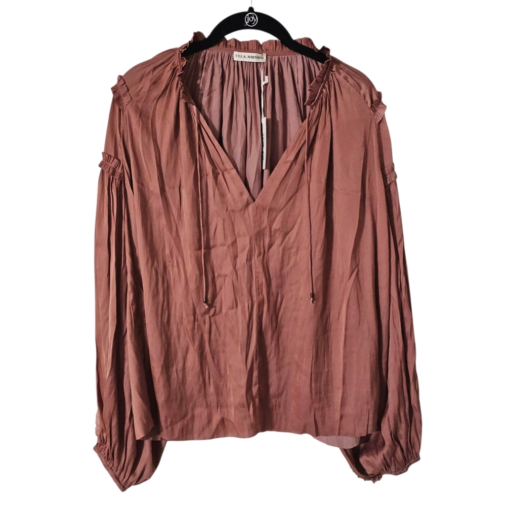 ULLA JOHNSON Maeve Blouse Womens size 6 - Picture 2 of 7